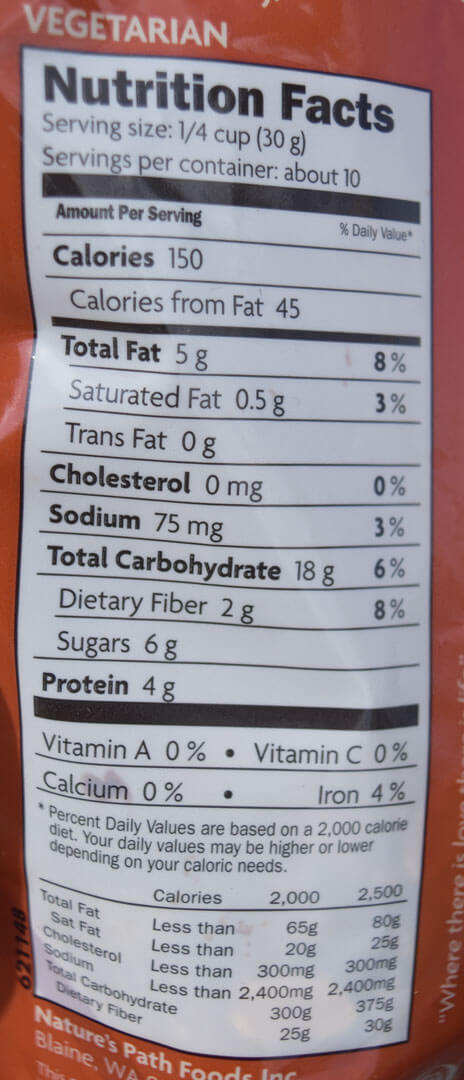 Nutrition Facts